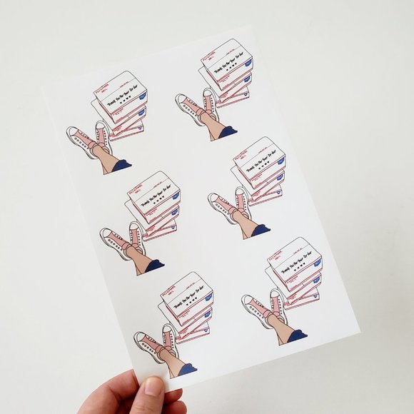 LB011 USPS Package Casual Sticker [Price Firm] - Picture 5 of 8